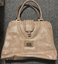 Beige juno handbag for sale  SHEFFIELD