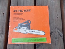 instruction manual stihl for sale  Rainier
