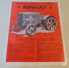 Prospectus brochure tracteur d'occasion  Pont-d'Ain