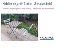 Meubles jardin d'occasion  La Garenne-Colombes