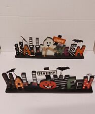 Happy halloween wooden for sale  Albany