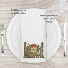 Personalised christmas gate for sale Personalised christmas gate for sale  LEEK