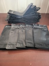 Usado, Sacos de café folha selo térmico 45 ct grande preto selável com zíper comprovante comprar usado  Enviando para Brazil