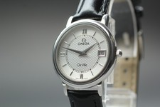 Vintage 1995 OMEGA De Ville Quartzo Guilhochê Mostrador Romano Ref595.1479 [Quase Perfeito] comprar usado  Enviando para Brazil