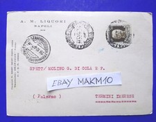 Cartolina napoli via usato  Italia