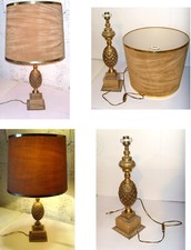 Vintage lampe table d'occasion  France