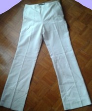 Pantaloni bianchi donna usato  Torino