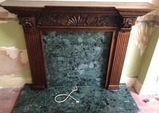 Oak fire surround for sale  NOTTINGHAM