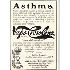 Vapo cresolene asthma for sale  Hinckley