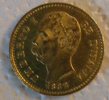 Moneta oro 1882 usato  Milano
