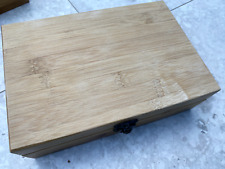 Empty wooden box for sale  POOLE