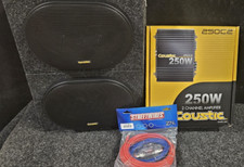 AMPLIFICADOR ACÚSTICO 250C2 ACÚSTICO 694C 6X9 4 VIAS ZN1K-08 STREETWIRES 8 AWG FIO comprar usado  Enviando para Brazil