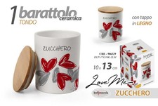 Barattolo zucchero tondo usato  Cittanova