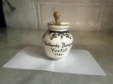 Pot moutarde céramique d'occasion  Le Grand-Quevilly