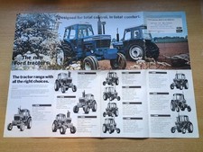 PRÉ-USADO O NOVO PÔSTER FOLHETO TRATOR AGRÍCOLA COLORIDO FORD TRACTORS EM MUITO BOM ESTADO, usado comprar usado  Enviando para Brazil