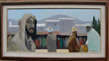 Gunnar Sigfrid Malm 1909-1986, scena północnoafrykańska, około 1950/60 na sprzedaż  Wysyłka do Poland