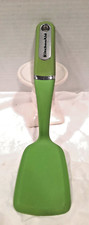 KitchenAid VERDE Silicone Espátula Sólida Turner Plástico Cromado Cabo Utensílio 11" comprar usado  Enviando para Brazil