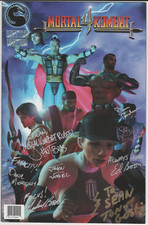 Mortal Kombat Comic MK 4 edição limitada maio 1998 assinado comprar usado  Enviando para Brazil