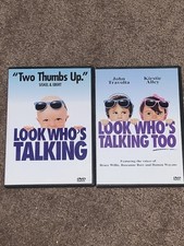 SET OF 2 DVD'S LOOK WHO'S TALKING & LOOK WHO'S TALKING TOO - SET OF 2 DVD'S, usado comprar usado  Enviando para Brazil