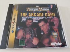 SEGA Saturn WWF WrestleMania The Arcade Game cover and case replacement comprar usado  Enviando para Brazil