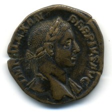 Sesterce dupondius alexandre d'occasion  Olemps