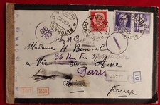 BOLSA REINO ALTOPASCIO PARÍS 06-10-1942 CENSURA ( L. B. ) comprar usado  Enviando para Brazil