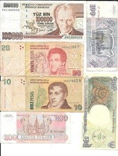 Lot billets circulé d'occasion  Toulon-