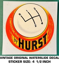 HURST COMPETITION PLUS - ADESIVO DECALQUE VINTAGE ORIGINAL TOBOÁGUA - CÂMBIO comprar usado  Enviando para Brazil