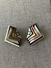Papel origami japonês vintage artesanal preto e metálico clipes, usado comprar usado  Enviando para Brazil