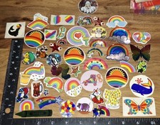 Vintage stickers rainbows d'occasion  Expédié en Belgium