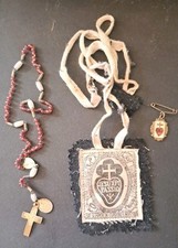 Antico santino holy usato  Italia