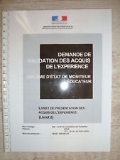 Livret vae questions d'occasion  Chalon-sur-Saône