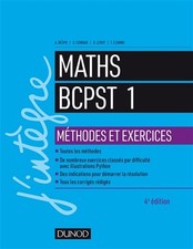 Maths bcpst methodes d'occasion  France