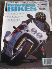 Performance bike magazine for sale  BRISTOL
