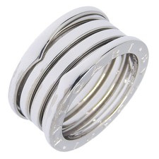Anel BVLGARI B-Zero1 Be zero one 4 bandas K18 ouro branco #6.6 (tamanho EUA) 9.9g... comprar usado  Enviando para Brazil