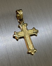 Kreuz anhänger 750 gebraucht kaufen  Schlangen
