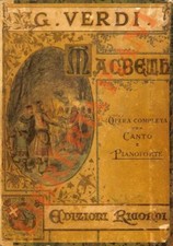 Verdi giuseppe macbeth. usato  Italia