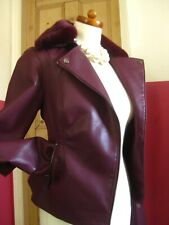 Faux leather jacket for sale  MATLOCK