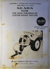 Sears suburban tractor for sale  Chewelah