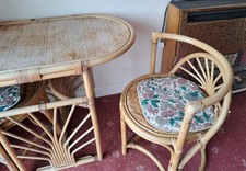 Vintage bamboo bistro for sale  LOWESTOFT