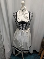 Dirndl schwarz weiß gebraucht kaufen  Donauwörth