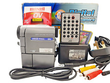 Câmera de Vídeo Digital JVC GR-DVX707EK MiniDV PAL Filmadora iLink Vintage Prata, usado comprar usado  Enviando para Brazil