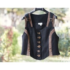 Gilet corpetto nero usato  Italia