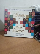 Cofanetto dischi musica usato  Roma