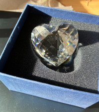 Swarovski heart crystal for sale  FILEY