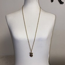 Halskette eule modeschmuck gebraucht kaufen  Alsfeld