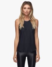 Regata Koral Muscle Top Racerback malha preta logotipo tamanho P LEIA, usado comprar usado  Enviando para Brazil