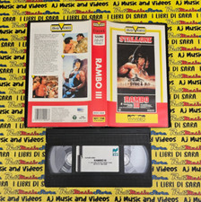 Vhs film rambo usato  Vigarano Mainarda