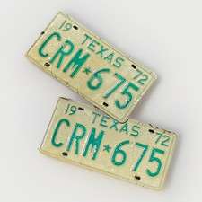 1972 texas license for sale  Anaheim
