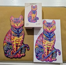 Mysterious cat wooden for sale  HUDDERSFIELD